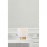 Lampa stołowa szklana Milford Jasne Drewno marki Nordlux