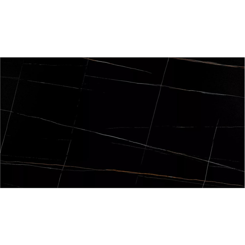 Stół nowoczesny rozkładany Genesis 160-220x90cm czarny efekt marmuru / czarny / jesion Signal