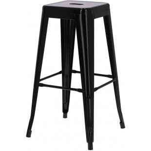 Hoker metalowy Paris 75 czarny marki D2.Design