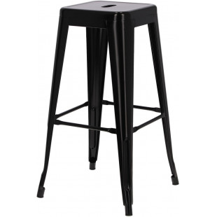 Hoker metalowy Paris 75 czarny marki D2.Design