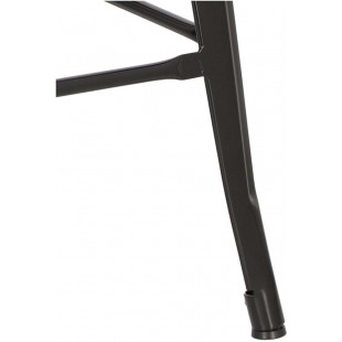 Stołek barowy metalowy Paris 66 czarny marki D2.Design
