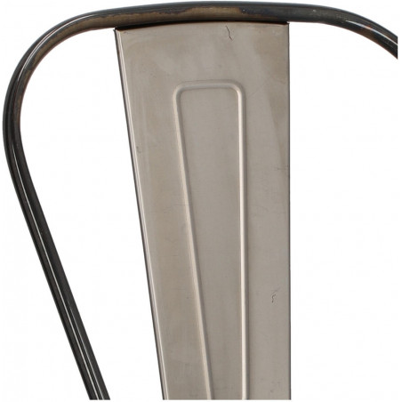 Krzesło barowe metalowe Paris Back 66 metalowe marki D2.Design