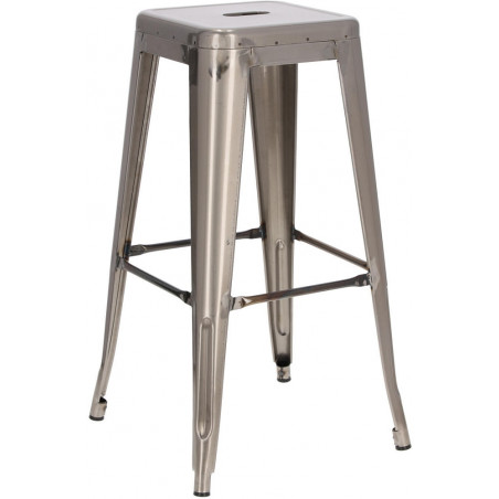 Hoker metalowy Paris 75 metaliczny marki D2.Design
