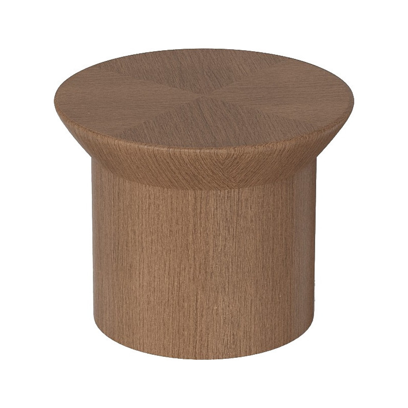 Stolik boczny fornirowany Lulu 60cm orzech OL Home