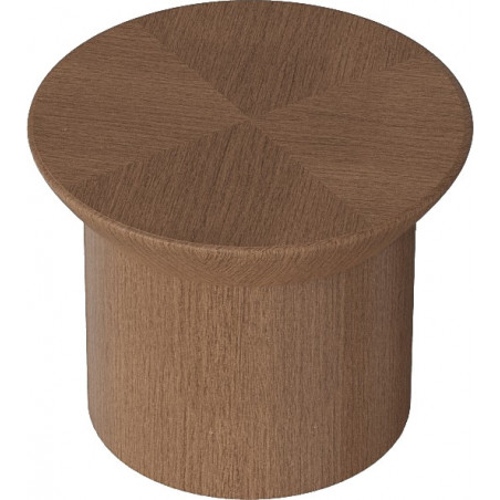 Stolik boczny fornirowany Lulu 48cm orzech OL Home