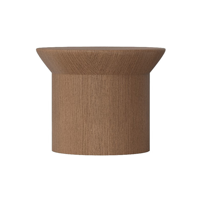 Stolik boczny fornirowany Lulu 48cm orzech OL Home
