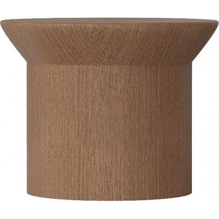 Stolik boczny fornirowany Lulu 48cm orzech OL Home