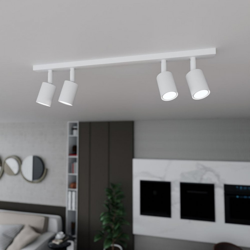 Reflektor sufitowy 4 punktowy Flash 70cm biały Emibig