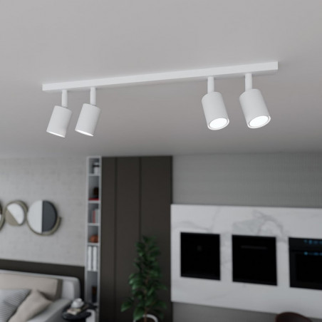Reflektor sufitowy 4 punktowy Flash 70cm biały Emibig