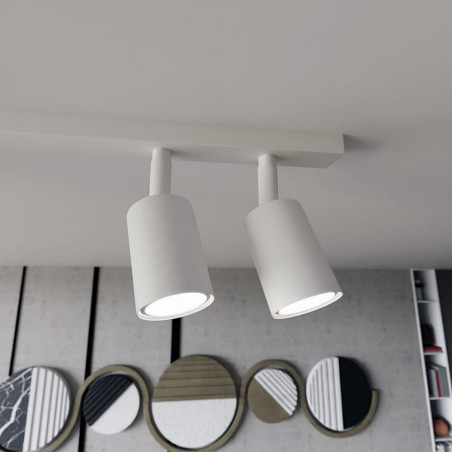 Reflektor sufitowy 4 punktowy Flash 70cm biały Emibig