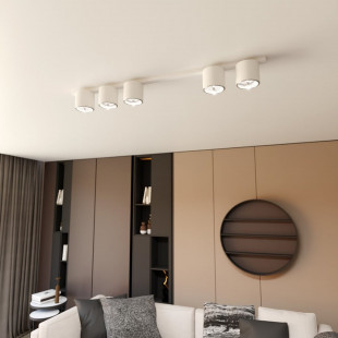 Lampa spot 5 punktowa Nano 116cm biała Emibig
