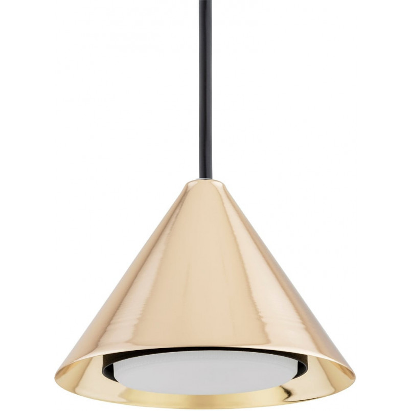 Lampa wisząca 6 punktowa na listwie Elit 116cm złota Emibig