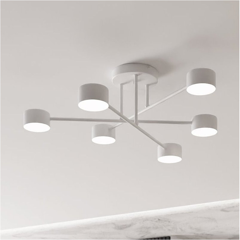 Lampa sufitowa 6 punktowa Halo VI 60cm biała Emibig