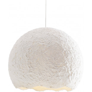 Lampa wisząca kula japandi Nest 55cm biała MaxLight