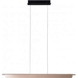 Lampa wisząca podłużna Jo-Jo Modern LED 124cm szczotkowany złoty MaxLight