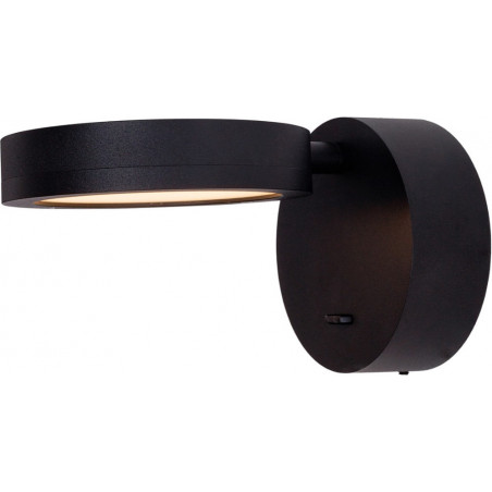 Kinkiet regulowany z włącznikiem Ibiza LED czarny MaxLight