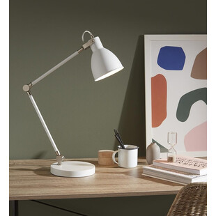 Lampa biurkowa nowoczesna House Biała marki Markslojd