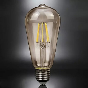 Żarówka dekoracyjna Edisona E27 LED 6W BF19 transparentna Altavola