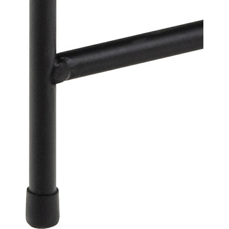 Stolik okrągły marmurowy Avila 52cm H40cm czarny marmur / czarny Actona
