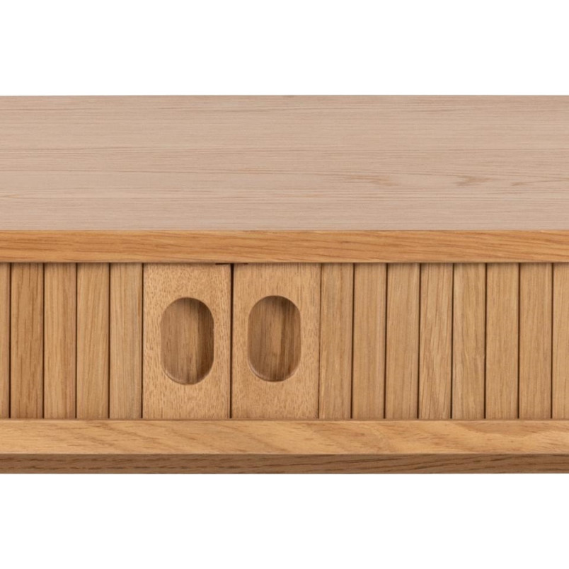 Biurko fornirowane z szufladą Langley 100x50cm dąb Actona