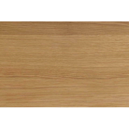 Stolik okrągły fornirowany Soli 85cm dąb / czarny Actona