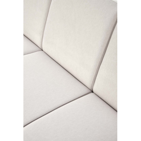 Sofa 3 osobowa prl / vintage Milano 175cm orzech / jasny beż Castel 04 Halmar