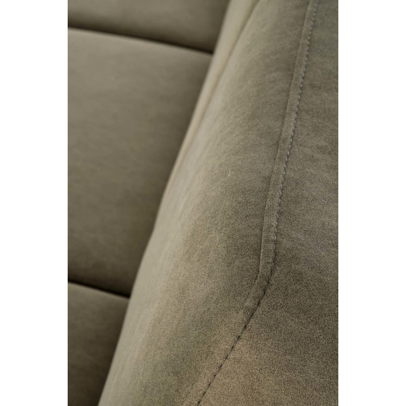 Sofa 3 osobowa prl / vintage Milano 175cm orzech / oliwka Castel 39 Halmar