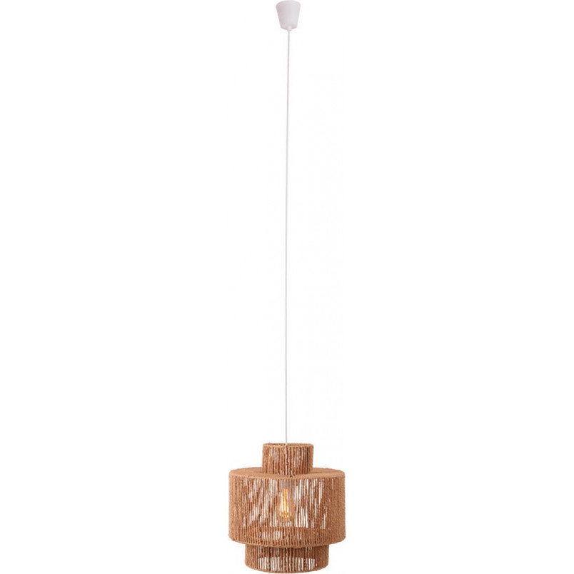 Lampa wisząca pleciona boho Labriz 35cm brązowa MaxLight Lampa wisząca pleciona boho Labriz 35cm brązowa MaxLight