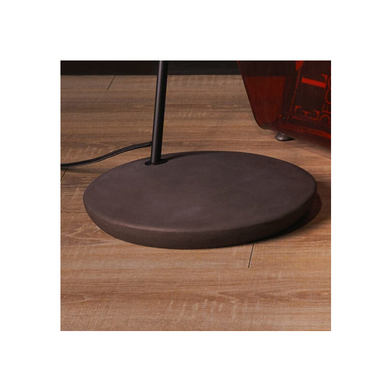 Lampa podłogowa ze ściemniaczem Jubi Concrete 200cm czarny / brąz LoftLight