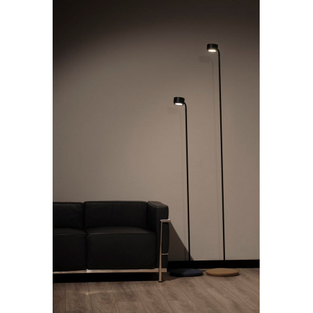 Lampa podłogowa ze ściemniaczem Jubi Concrete 150cm czarny / antracyt LoftLight