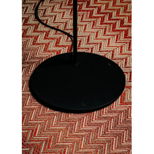 Lampa podłogowa ze ściemniaczem Jubi Wood 240cm czarny / orzech amerykański LoftLight