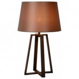 Lampa stołowa z abażurem Coffe 38 Rdzawa marki Lucide