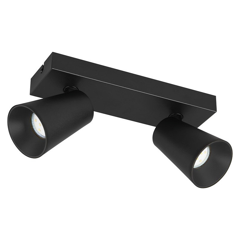 Reflektor sufitowy 2 punktowy Sharp czarny mat Trio