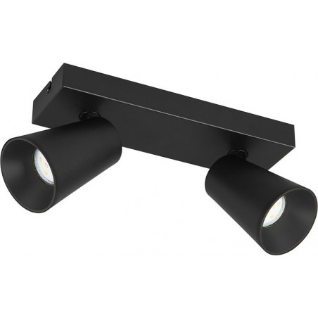 Reflektor sufitowy 2 punktowy Sharp czarny mat Trio