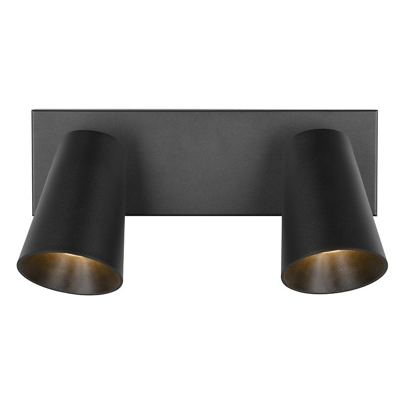 Reflektor sufitowy 2 punktowy Sharp czarny mat Trio