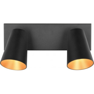 Reflektor sufitowy 2 punktowy Sharp czarny mat Trio