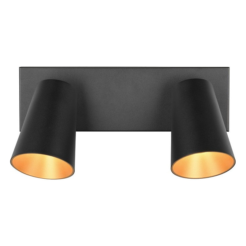 Reflektor sufitowy 2 punktowy Sharp czarny mat Trio