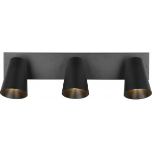 Reflektor sufitowy 3 punktowy Sharp czarny mat Trio