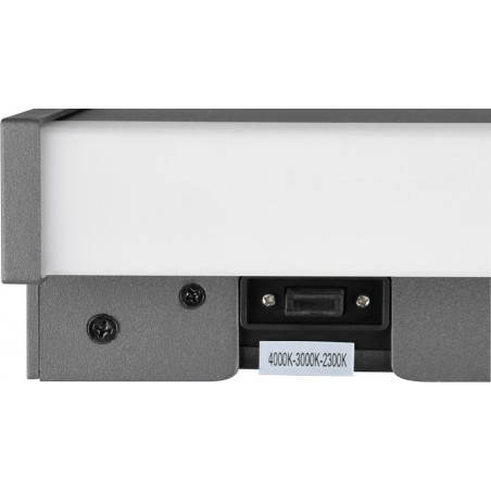 Kinkiet elewacyjny Dawson LED 60cm antracyt Trio