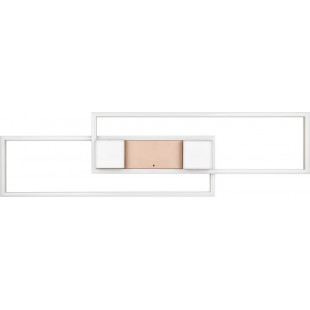 Plafon nowoczesny z pilotem Albany LED 100cm kawowy Trio