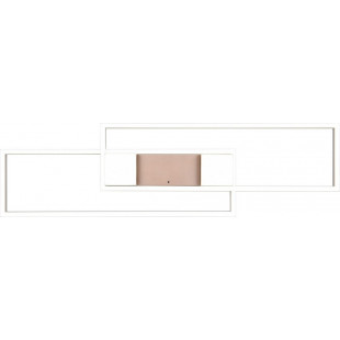 Plafon nowoczesny z pilotem Albany LED 100cm kawowy Trio
