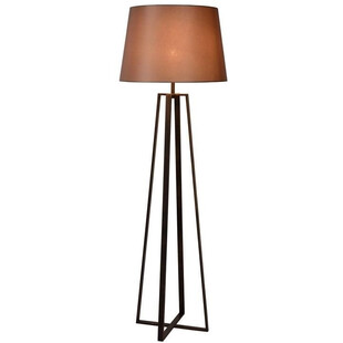 Lampa podłogowa z abażurem Coffe 55 Rdzawa marki Lucide