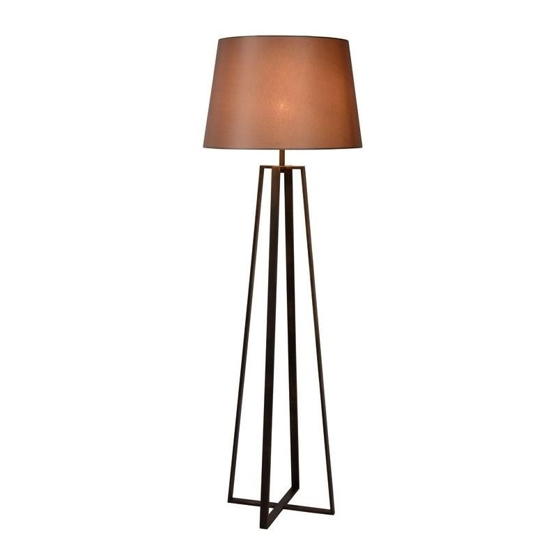 Lampa podłogowa z abażurem Coffe 55 Rdzawa marki Lucide