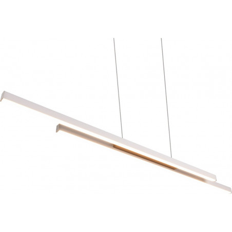 Lampa wisząca podłużna Odio LED 3000K 110cm szara Reality