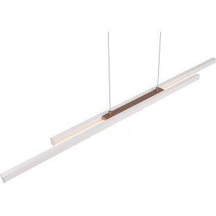 Lampa wisząca podłużna Odio LED 3000K 110cm szara Reality