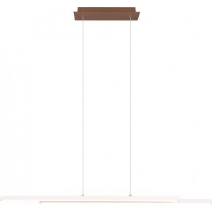 Lampa wisząca podłużna Odio LED 3000K 110cm szara Reality