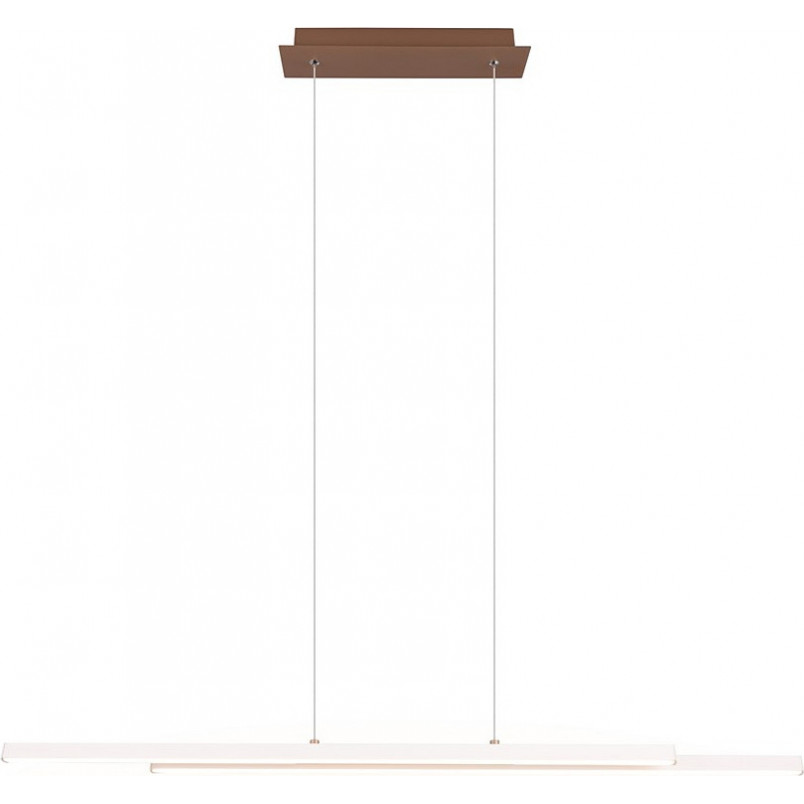 Lampa wisząca podłużna Odio LED 3000K 110cm szara Reality