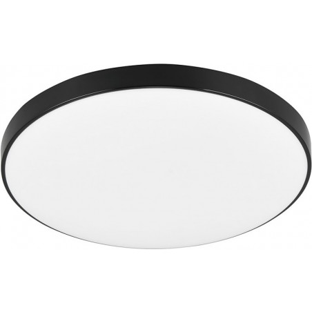 Plafon okrągły do łazienki Spical LED 4000K 27cm czarny Reality