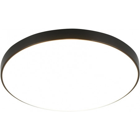 Plafon okrągły do łazienki Spical LED 4000K 27cm czarny Reality