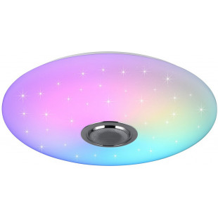 Plafon nowoczesny z pilotem i głośnikiem Musica LED 58cm biały Reality